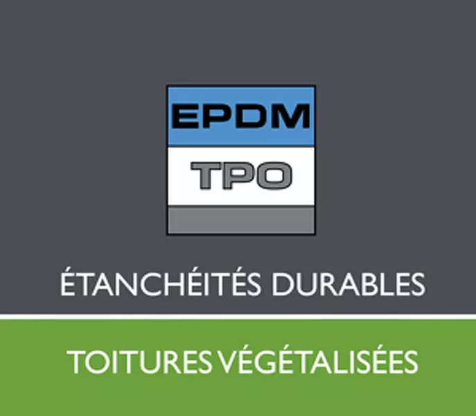 logo epdm-tpo étanchéité durable et toitures végétalisées