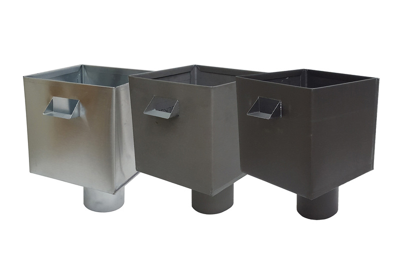 boîte à eau en zinc prête à poser EPDM-TPO