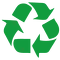 symbole écologique recyclage et développement durable