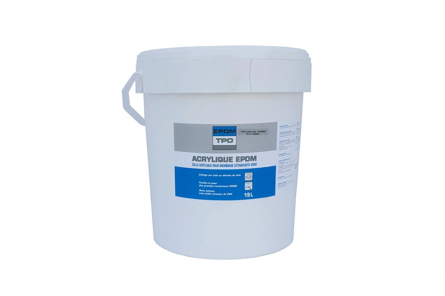Colle acrylique support bois + PIR pot de 19 Litres