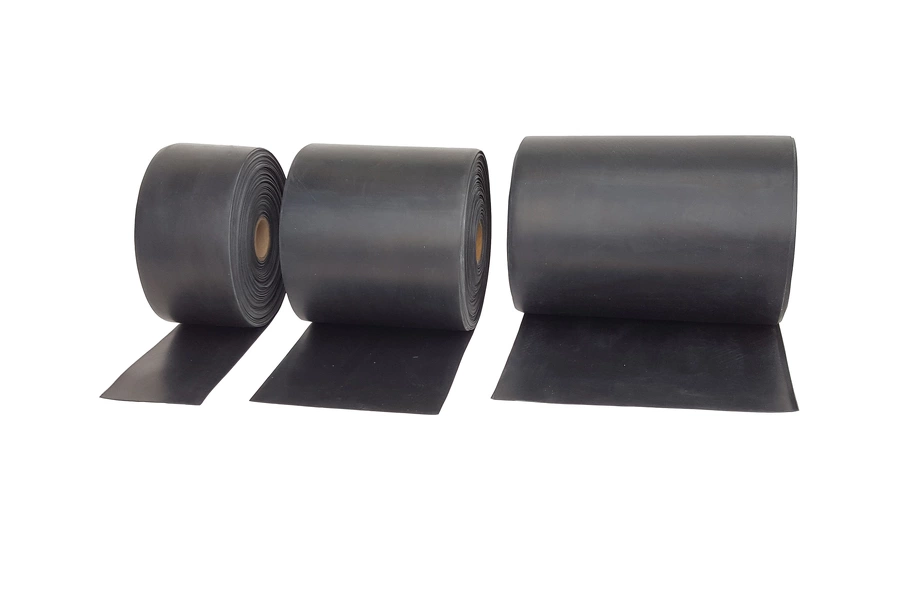 gamme de bande EPDM largeur 100mm, 200mm et 300mm, longueur : 30m