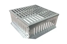 Boite pare-gravier aluminium avec couvercle démontable par le haut
