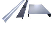 Profils de finition : solin, rives et couvertines RAL 7016